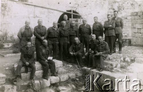 1944, Nazaret, Palestyna.
Żołnierze 2 Korpusu Polskiego. 
Fot. NN, zbiory Ośrodka KARTA, Pogotowie Archiwalne [PA_033], przekazał Piotr Balcer