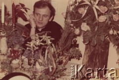 Przed 1984, Polska.
Portret księdza Jerzego Popiełuszki.
Fot. NN, zbiory Ośrodka KARTA