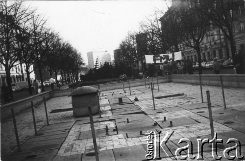 8.03.1989, Szczecin, Polska.
Demonstracja Federacji Młodzieży Walczącej.
Fot. NN, Archiwum Federacji Młodzieży Walczącej, zbiory Ośrodka KARTA