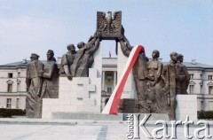 20.07.1985, Warszawa, Polska.
Pomnik Poległym w Służbie i Obronie Polski Ludowej (tzw. 