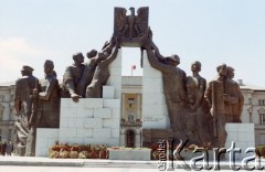 20.07.1985, Warszawa, Polska.
Pomnik Poległym w Służbie i Obronie Polski Ludowej (tzw. 