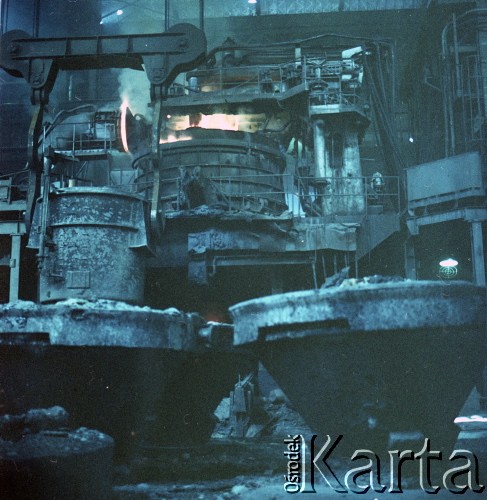 1976, Warszawa, Polska.
Kombinat metalurgiczny 