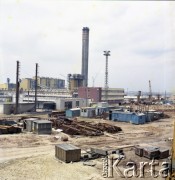 6.06.1977, Dąbrowa Górnicza, Polska.
Teren kombinatu metalurgicznego 