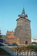 1995, Gdańsk, Polska.
Wieża Więzienna, za nią Katownia.
Fot. Edward Grochowicz, zbiory Ośrodka KARTA