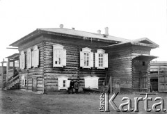 1904-1905, Jakuck, Cesarstwo Rosyjskie.
Dom Romanowa, w którym w marcu 1904 roku odbył się 