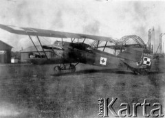 1918-1939, Lwów, Polska.
Samolot typu Potez 25.
Fot. NN, zbiory Ośrodka KARTA, kolekcja Bronisława Voigta udostepniła Alicja Wojciechowska
