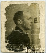 1940, ZSRR.
Stanisław Sawicki podczas pobytu w sowieckim więzieniu. W 1940 r. został skazany na 8 lat łagrów.
Fot. NN, zbiory Ośrodka KARTA, kolekcja Jana Sawickiego [AW III/86]