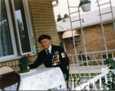 1991, USA.
Bolesław Orlik - w czasie wojny deportowany do ZSRR, ewakuowany z Armią Andersa, żołnierz 4 Pułku Pancernego 