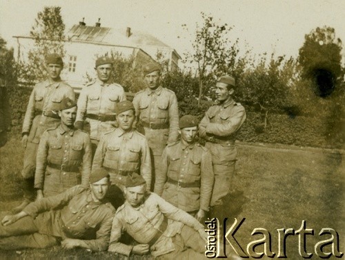 1918-1939, Polska.
Żołnierze.
Fot. NN, zbiory Ośrodka KARTA, kolekcja Józefa Konopackiego [AW III/330]