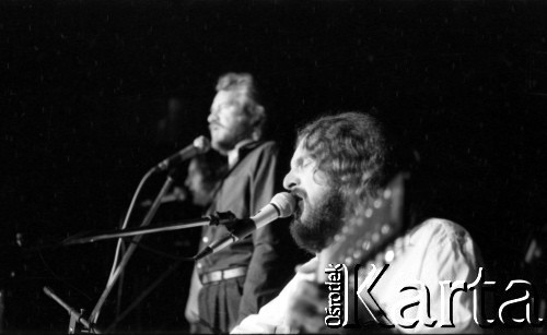 18-20.11.1988, Warszawa, Polska.
Ogólnopolski Przegląd Piosenki Autorskiej OPPA, klub studencki Uniwersytetu Warszawskiego Hybrydy.
Fot. Artur Polit, zbiory Fundacji Ośrodka KARTA