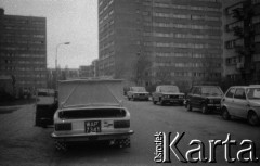 1980-1982, Warszawa, Polska.
Osiedle Zatrasie przy ul. Gąbińskiej.
Fot. Artur Polit, zbiory Fundacji Ośrodka KARTA