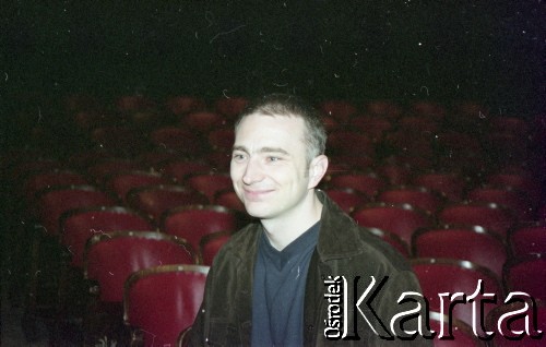 1998-1999, Warszawa, Polska.
Daniel Strehlau, teatr Buffo.
Fot. Artur Polit, zbiory Fundacji Ośrodka KARTA