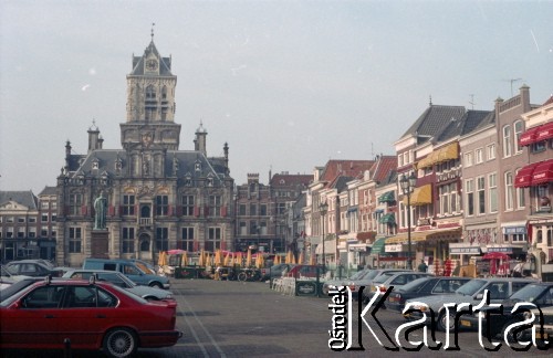 1992, Delft, Holandia.
Ratusz miejski na rynku.
Fot. Artur Polit, zbiory Fundacji Ośrodka KARTA