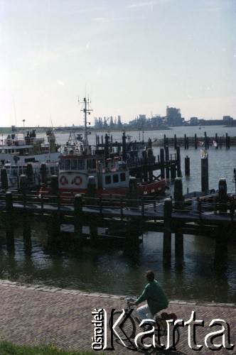 1992, Hoek van Holland, Holandia.
Port.
Fot. Artur Polit, zbiory Fundacji Ośrodka KARTA