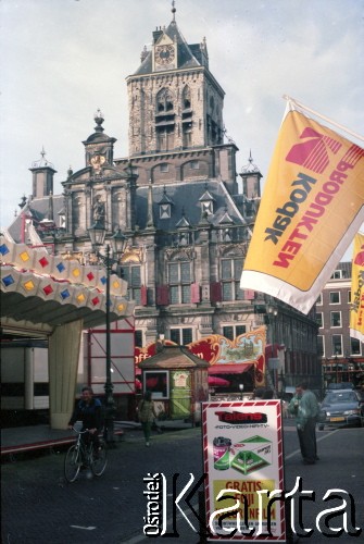 1992, Delft, Holandia.
Ratusz miejski na rynku.
Fot. Artur Polit, zbiory Fundacji Ośrodka KARTA