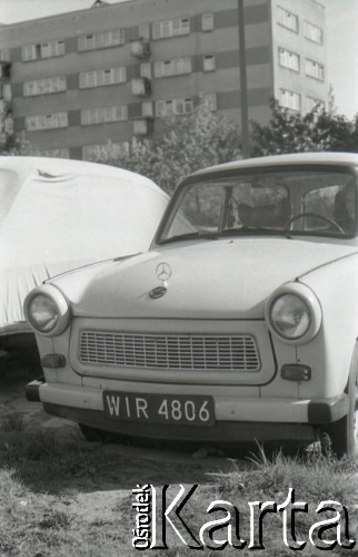 1990, Warszawa, Polska.
Trabant 