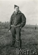 Ok. 1944, Wielka Brytania.
Julian Michalski, nawigator 304 Dywizjonu Bombowego 