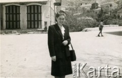 1947, Bejrut, Liban.
Irena Juchniewicz jako studentka Uniwersytetu Amerykańskiego.
Fot. NN, udostępniła Irena Godyń, zbiory Ośrodka KARTA