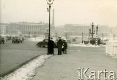 1939-1940, Paryż, Francja.
Krzysztof Münnich (po lewej) ze znajomym na placu Zgody.
Fot. NN, udostępnił Krzysztof Münnich, zbiory Ośrodka KARTA