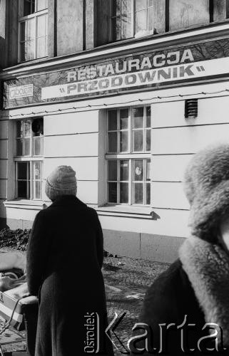 1978, Wrocław, Polska.
Restauracja 