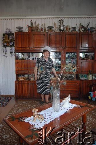26.07.2007, Miory, Białoruś.
Bronisława Morawska (z domu Czepulonek) w swoim domu.
Fot. wykonana w ramach realizacji projektu 