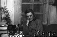 1955, Workuta, Komi ASRR, ZSRR.
Więźniarka łagrów. 
Fot. Eugeniusz Cydzik, udostępnił Eugeniusz Cydzik w ramach projektu 