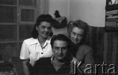 1955, Workuta, Komi ASRR, ZSRR.
Więźniowie łagrów. Pierwsza od lewej: Halina Kowalska.
Fot. Eugeniusz Cydzik, udostępnił Eugeniusz Cydzik w ramach projektu 