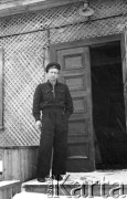 1955-1957, Workuta, Komi ASRR, ZSRR.
Eugeniusz Cydzik, żołnierz Armii Krajowej w okręgu grodzieńskim, więzień łagrów w latach 1945-1957.
Fot. NN, udostępnił Eugeniusz Cydzik w ramach projektu 