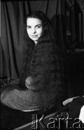 1955-1957, Workuta, Komi ASRR, ZSRR.
Portret kobiety.
Fot. Eugeniusz Cydzik, udostępnił Eugeniusz Cydzik w ramach projektu 
