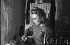 1955, Workuta, Komi ASRR, ZSRR.
Więźniarka łagrów.
Fot. Eugeniusz Cydzik, udostępnił Eugeniusz Cydzik w ramach projektu 