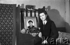 1955-1957, Workuta, Komi ASRR, ZSRR.
Więźniarka łagrów.
Fot. Eugeniusz Cydzik, udostępnił Eugeniusz Cydzik w ramach projektu 