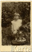 Ok. 1938, Przemyślany, Polska.
Krystyna Angielska.
Fot. NN, zbiory Archiwum Historii Mówionej Ośrodka KARTA i Domu Spotkań z Historią, udostępniła Krystyna Angielska w ramach projektu 