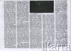 20-26.01.1997 r., Białoruś.
Artykuł w gazecie 
