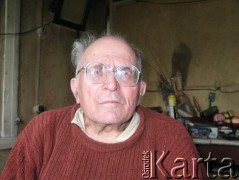 22.06.2009, Kulszyce koło Iwieńca, Białoruś.
Feliks Popławski w swoim domu.
Fot. wykonana w ramach realizacji projektu 