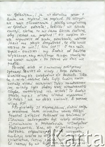 7.04.2005, Słonim, Białoruś.
Wspomnienia Heleny Pietrakowej.
Zbiory Archiwum Historii Mówionej Ośrodka KARTA i Domu Spotkań z Historią udostępniła Helena Pietrakowa w ramach projektu 