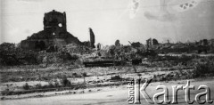 1945, Warszawa, Polska
Ruiny getta.
Fot. Eugenia Dargiel, zbiory Ośrodka KARTA, przekazała Ewa Jarczyńska