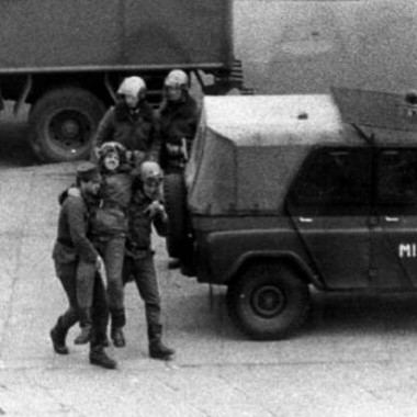 Fotografia z kolekcji tematycznej: niezależna manifestacja w Gdańsku w dniu 1 maja 1985 roku