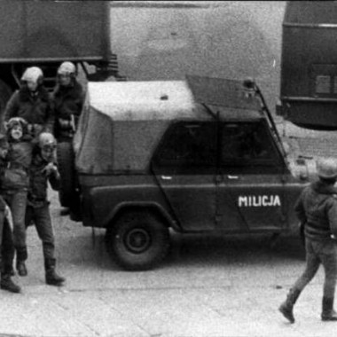 Fotografia z kolekcji tematycznej: niezależna manifestacja w Gdańsku w dniu 1 maja 1985 roku